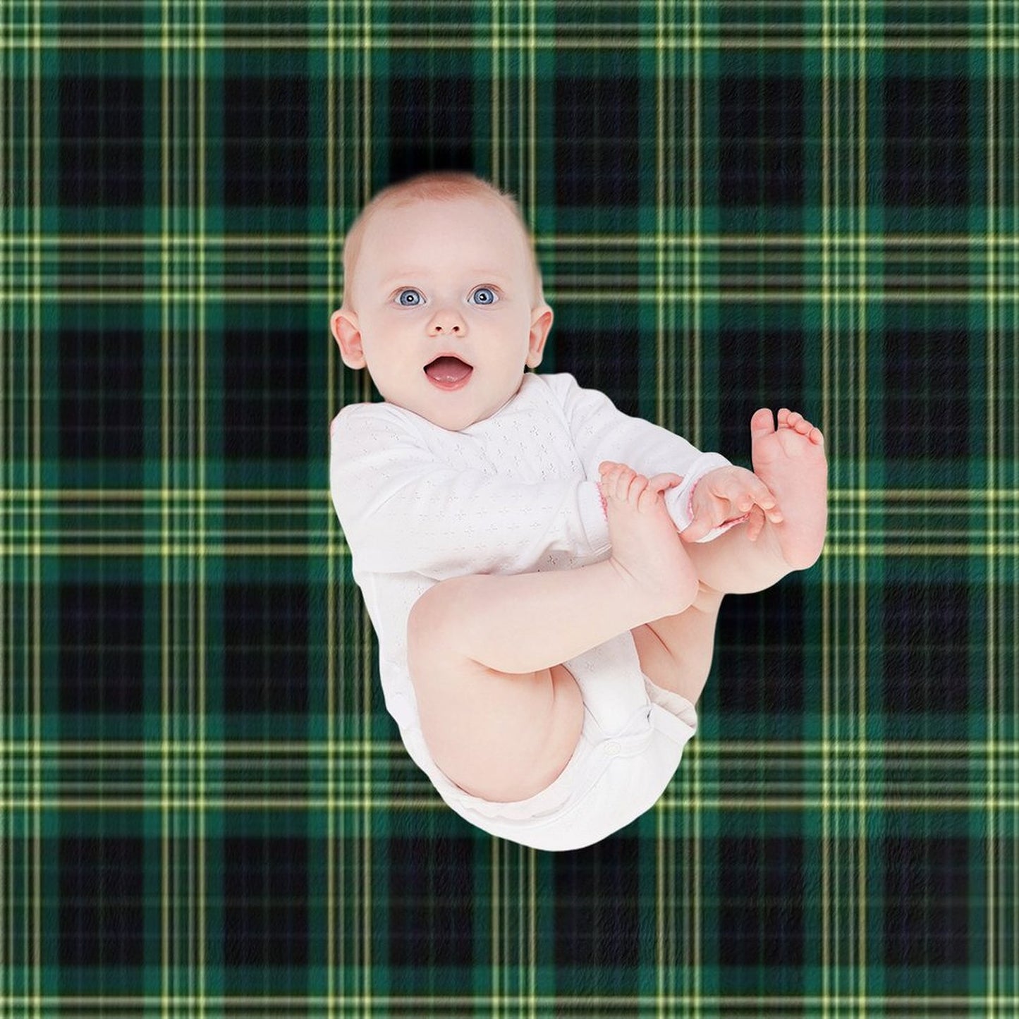 Clan Fitzpatrick Hunting Tartan Throw Blanket