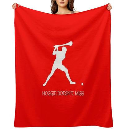Hoggie Doesn't Miss! Throw Blanket