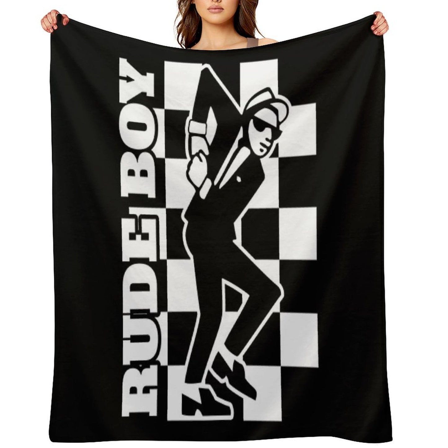 Rude Boy Throw Blanket