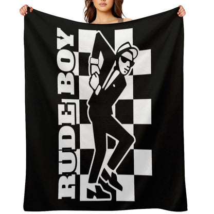 Rude Boy Throw Blanket