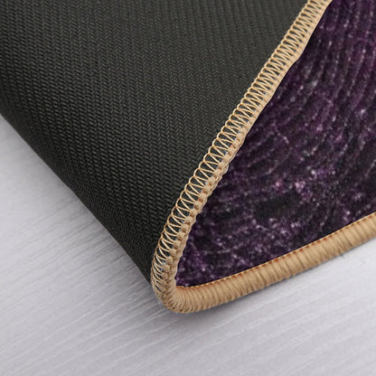 Cobwebs Pattern Purple Cobweb Bath Mat