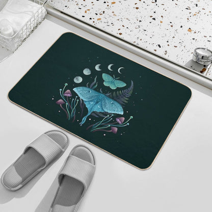 Luna And Emerald Bath Mat