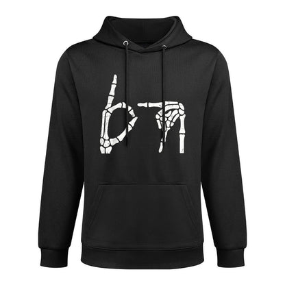 Funny Halloween Costume Six Seven 6 7 Meme 67 Skeleton Hand Breathable Fabric Hoodie