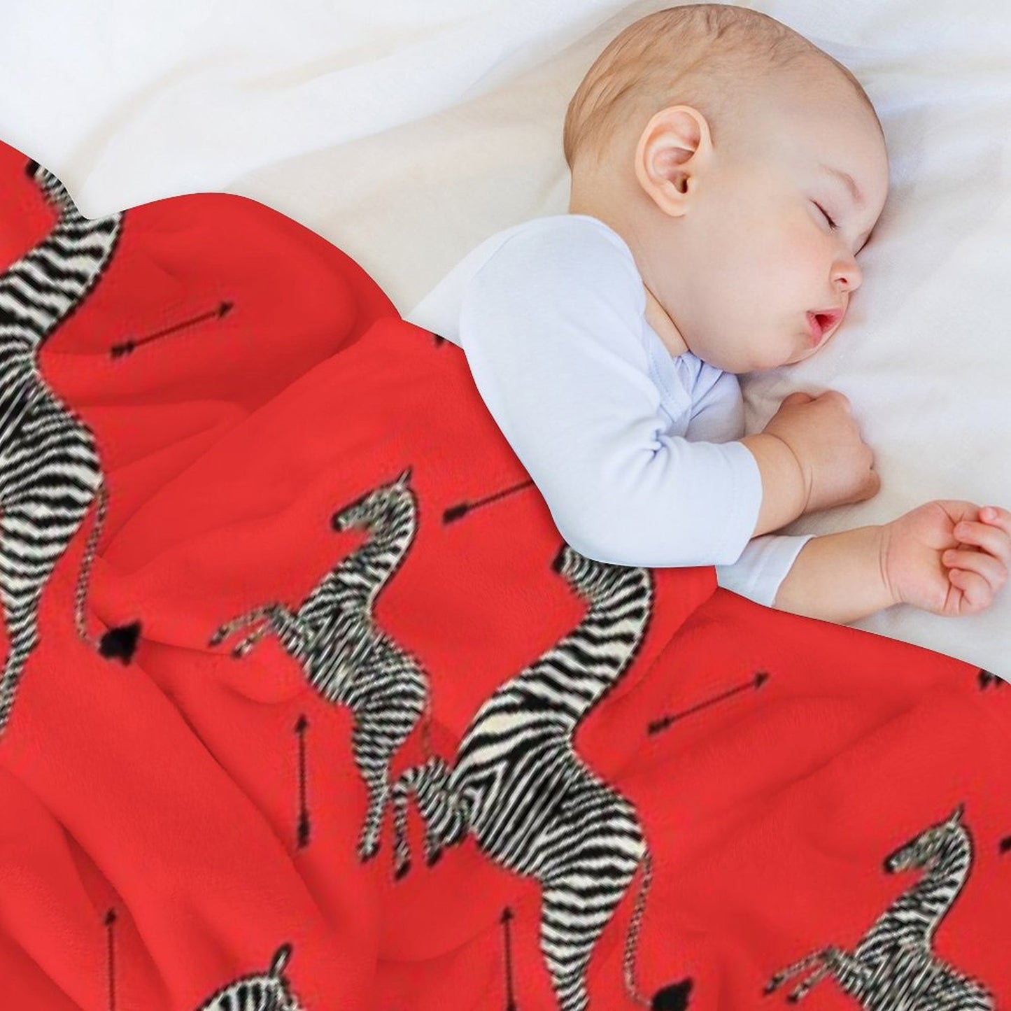 The Tenenbaums Zebra! Throw Blanket