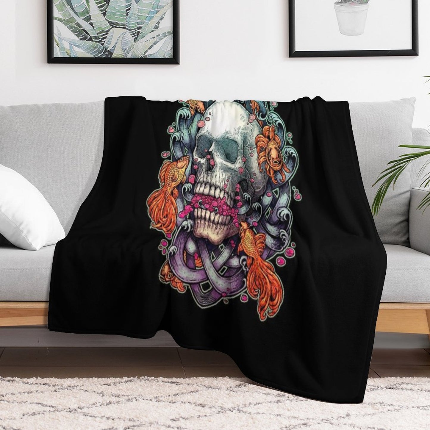 Short Term Dead Memory Throw Blanket