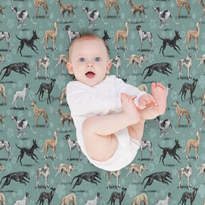 The Greyhound Throw Blanket