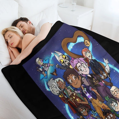 The Owl House Finale Throw Blanket