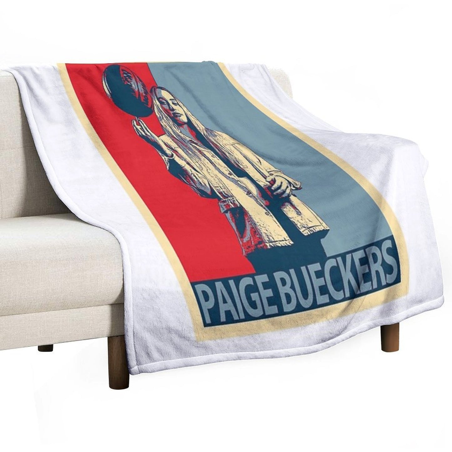 Paige Bueckers Throw Blanket