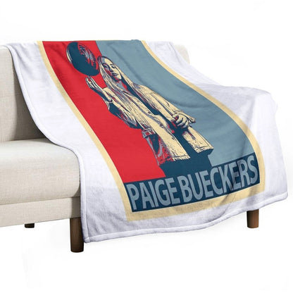Paige Bueckers Throw Blanket