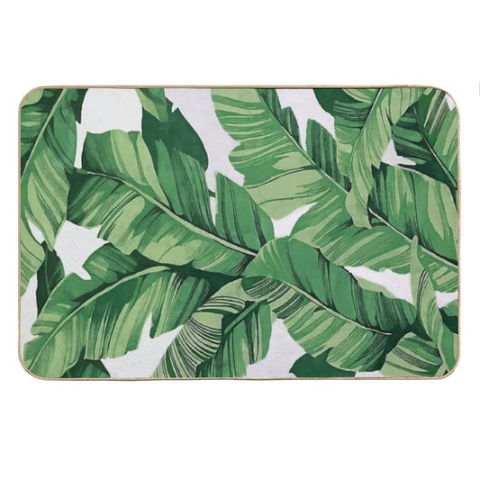 Tropical Banana Leaves VI Bath Mat