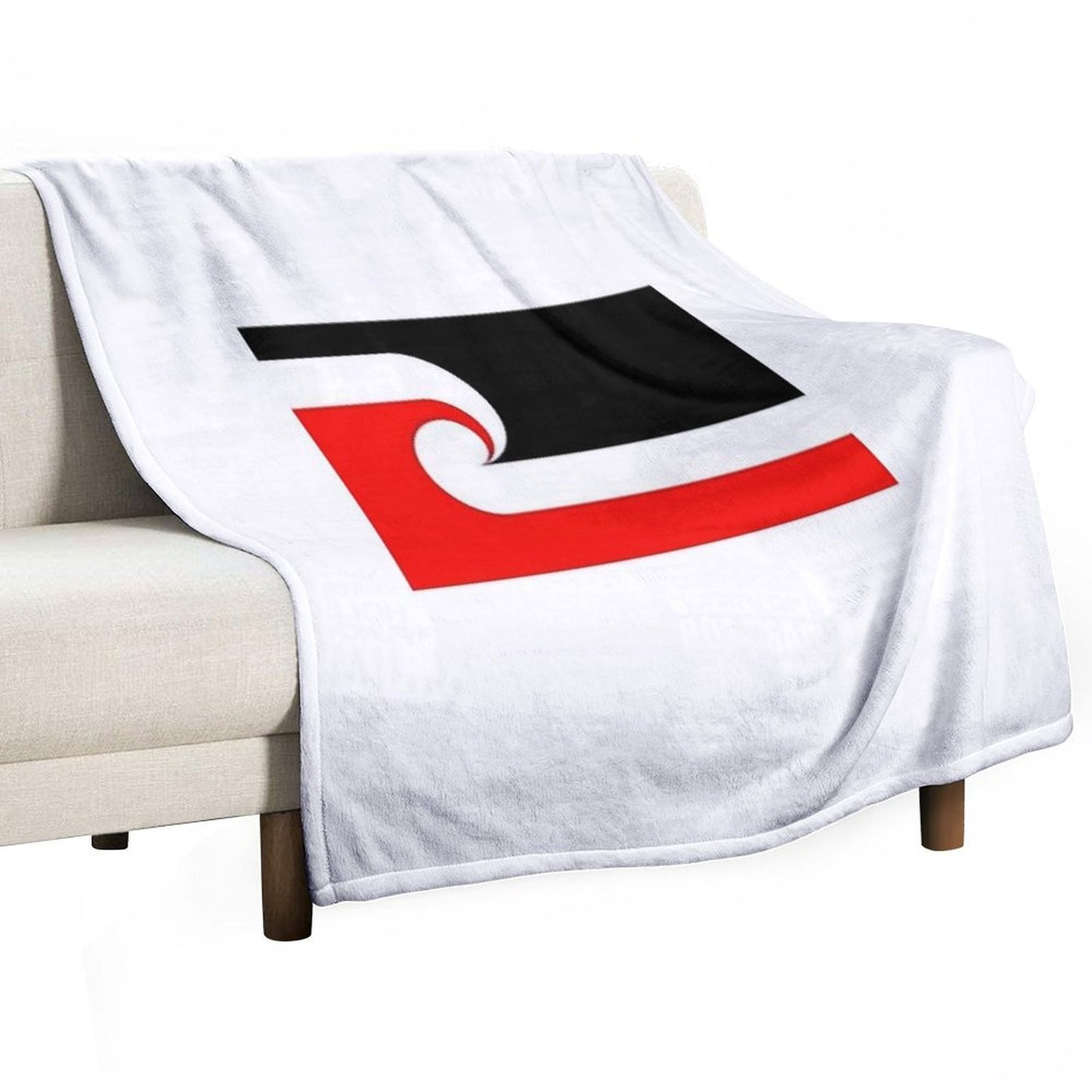 Maori Flag Throw Blanket