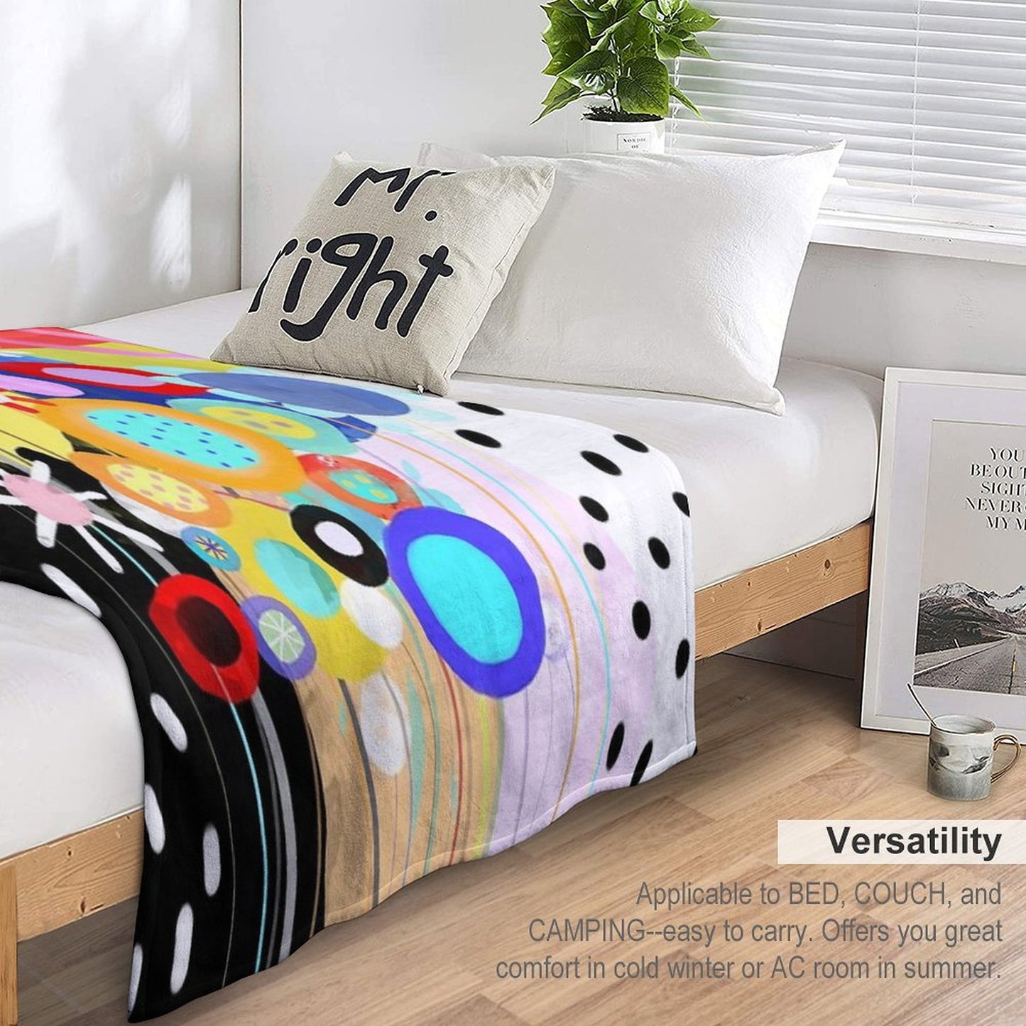 Tú Eres Mi Refugio Y Mi Verdad - Ruth Fitta-Schulz Throw Blanket