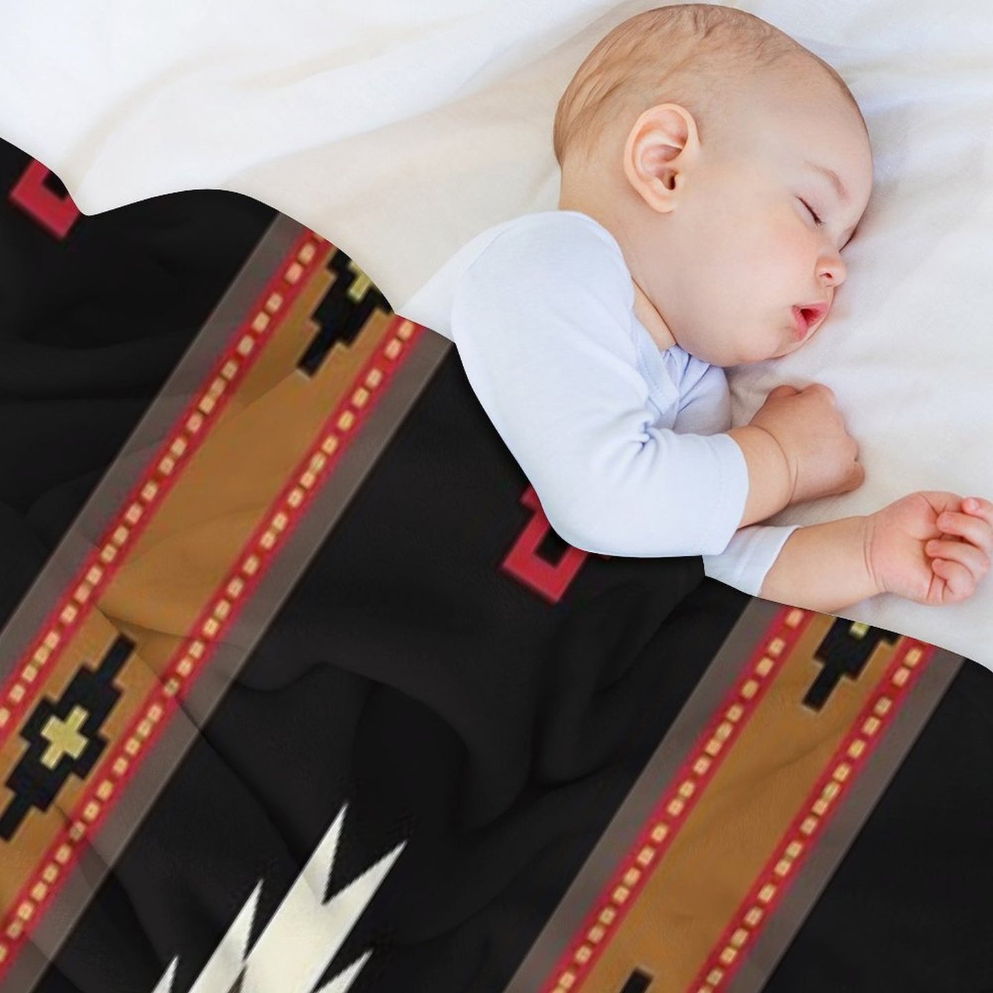 Navajo Blanket Design 7 Throw Blanket