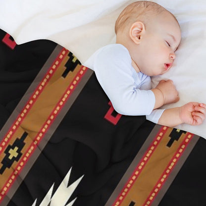 Navajo Blanket Design 7 Throw Blanket