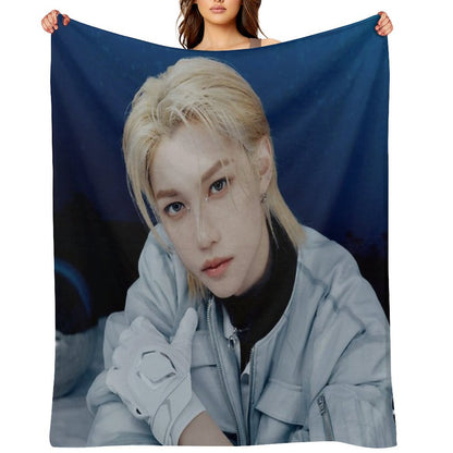 STRAY KIDS FELIX Throw Blanket