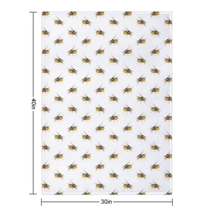 The Wasp Throw Blanket