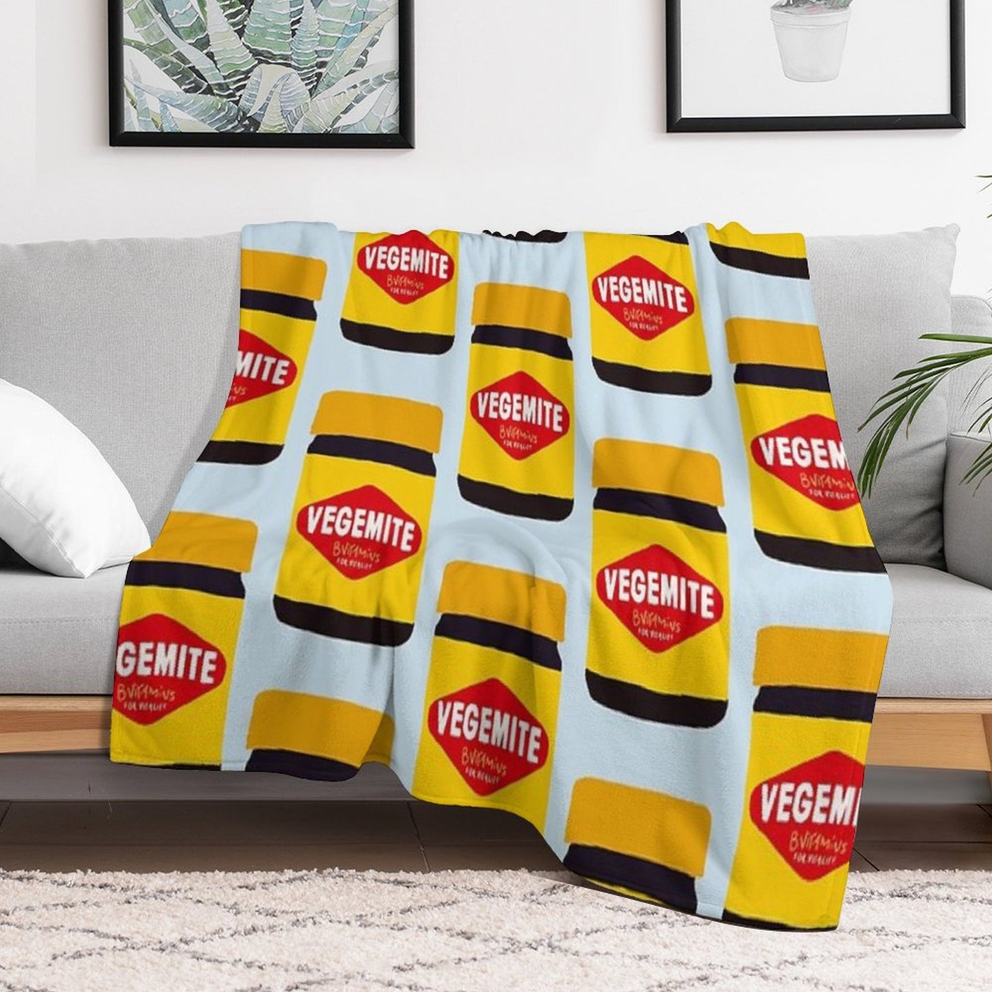 Vegemite Throw Blanket