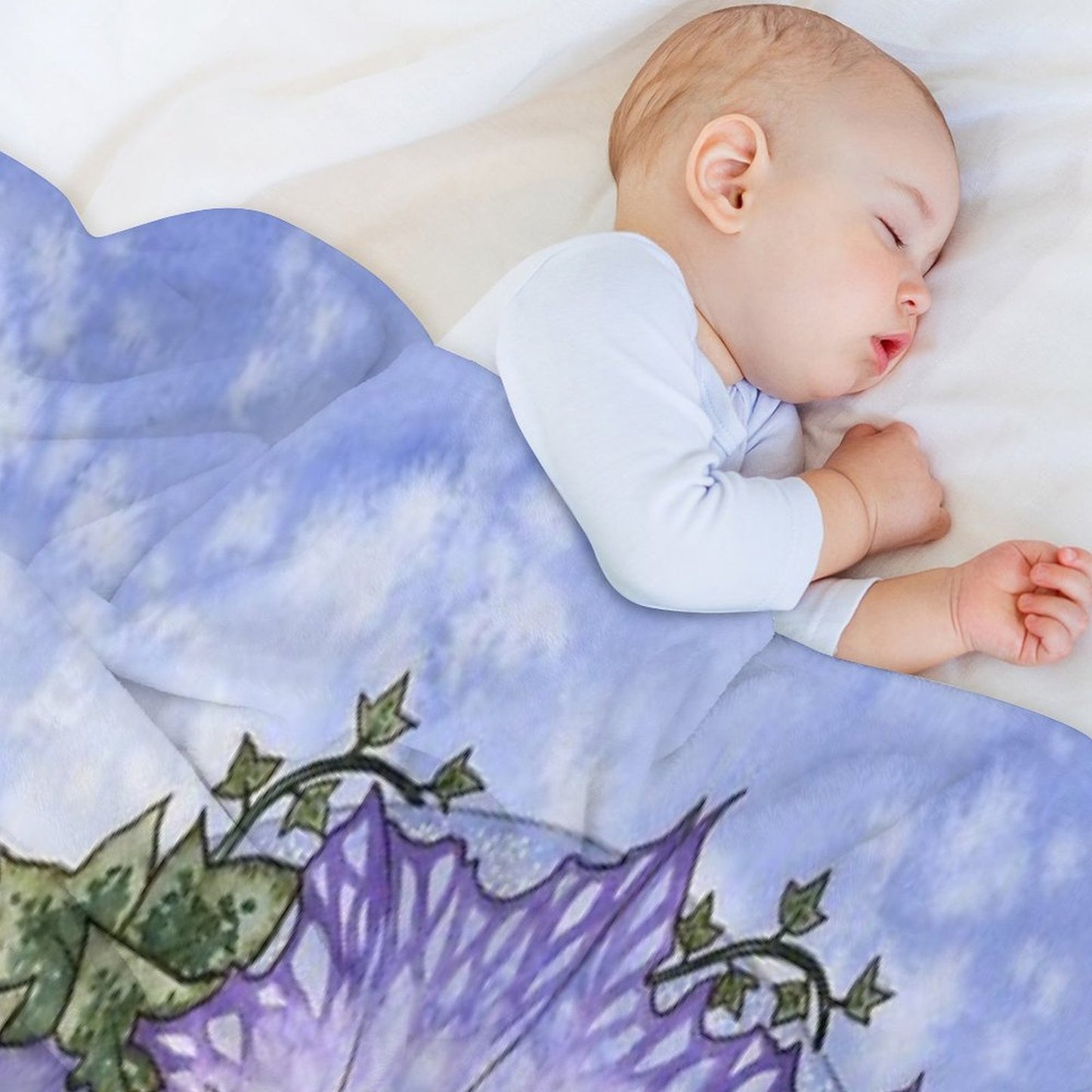 Ivy Moon Throw Blanket