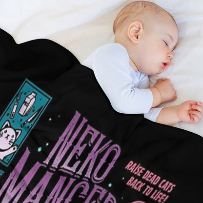 Nekomancer Throw Blanket