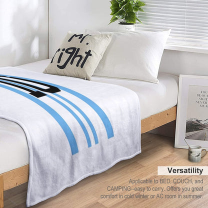 Messi 10 Throw Blanket