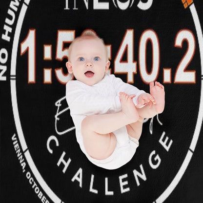 No Human Is Limited Eliud Kipchoge Fan, Design  Classic T-Shirt Throw Blanket