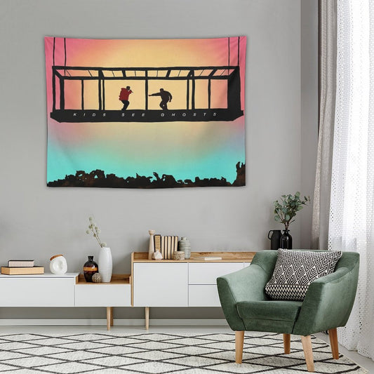 Kids See Ghosts Tapestry