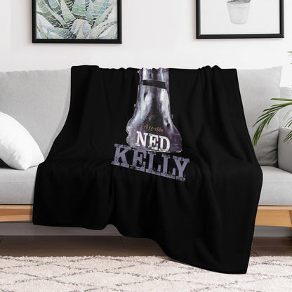 Ned Kelly Throw Blanket