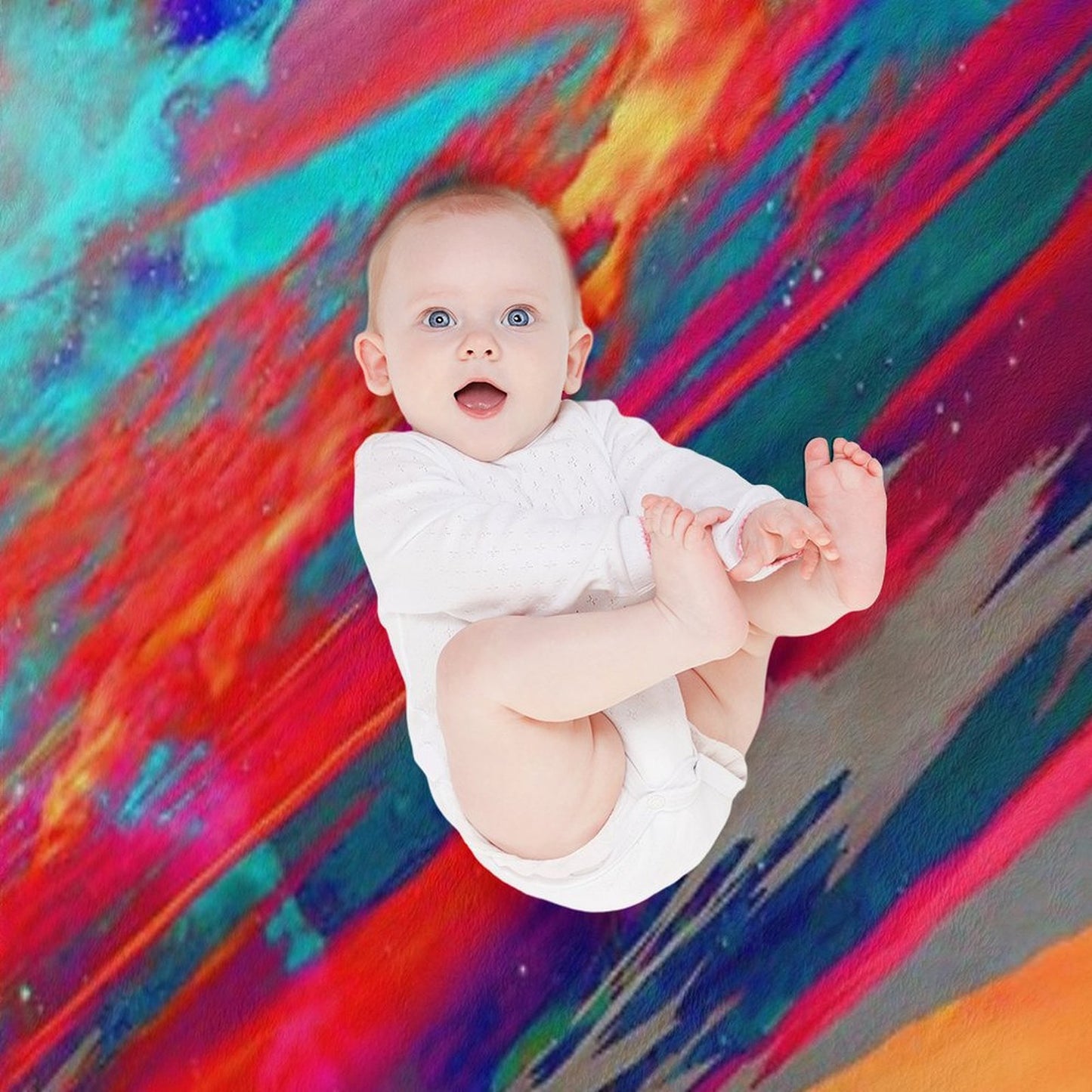 Nebula Throw Blanket