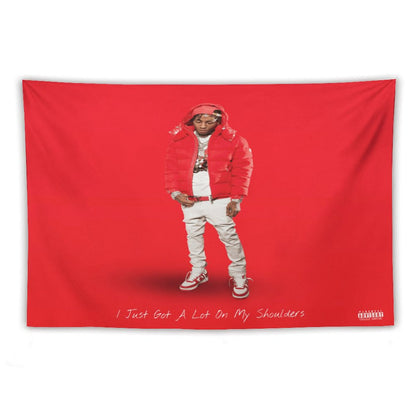 I Just Got A Lot On My Shoulders Tapestry