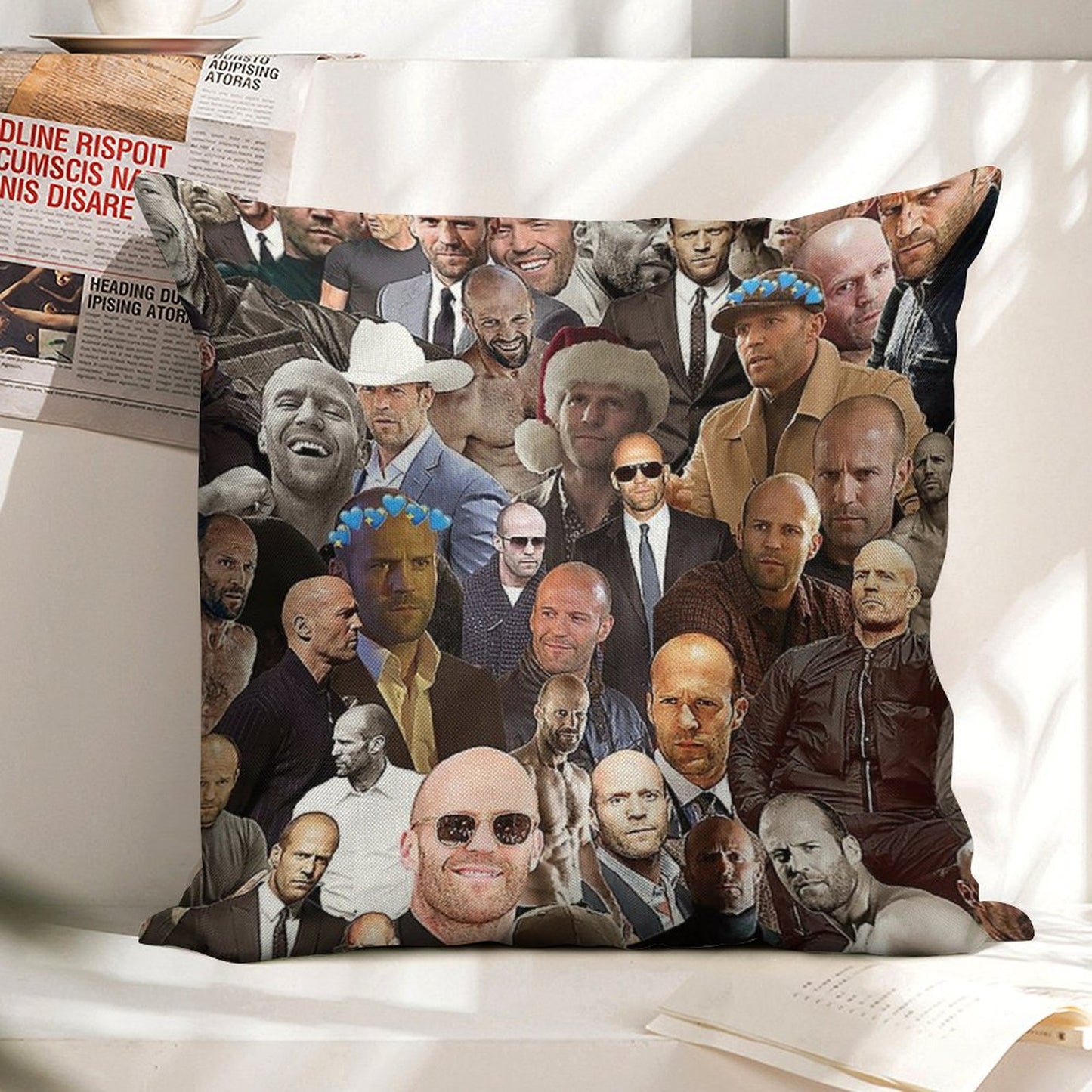 Jason Linen Throw Pillow Cover