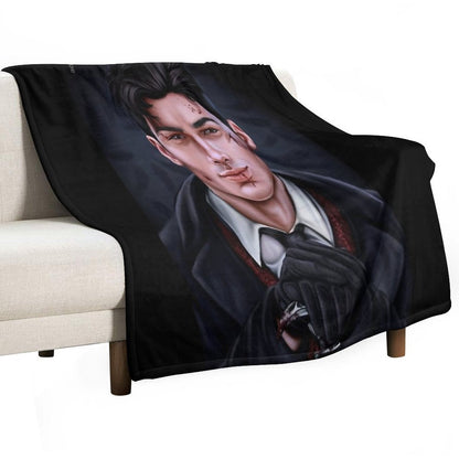 Kaz Brekker Throw Blanket
