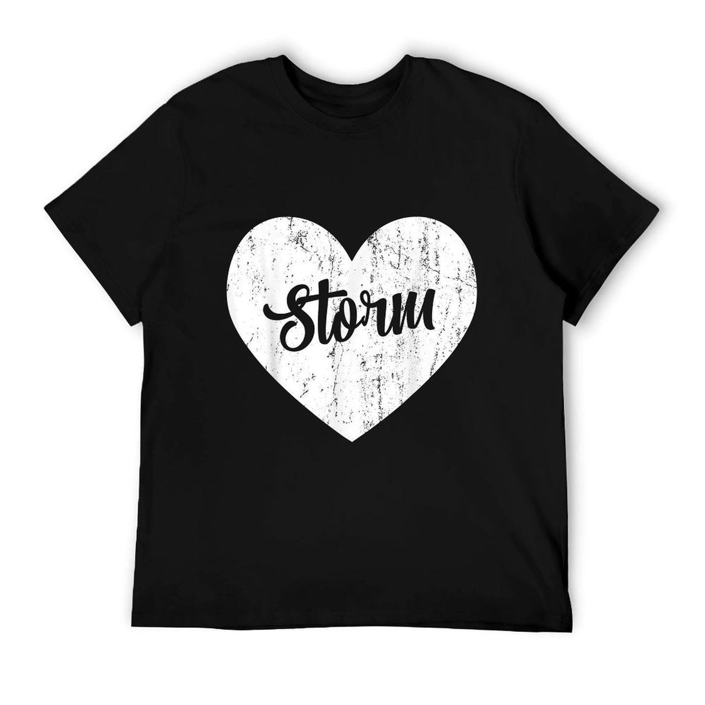 Storm School Sports Fan Team Spirit Mascot Heart Gift T-Shirt