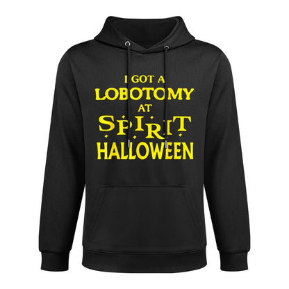I Got A Lobotomy At Spirit Halloween Apparel Halloween Day Shrink-Resistant Hoodie