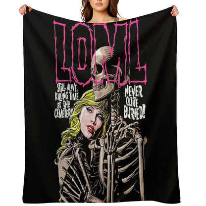 Never Quite Buried Throw Blanket