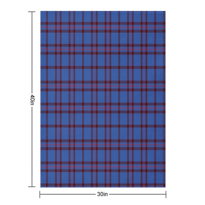 Clan Elliott Tartan Throw Blanket