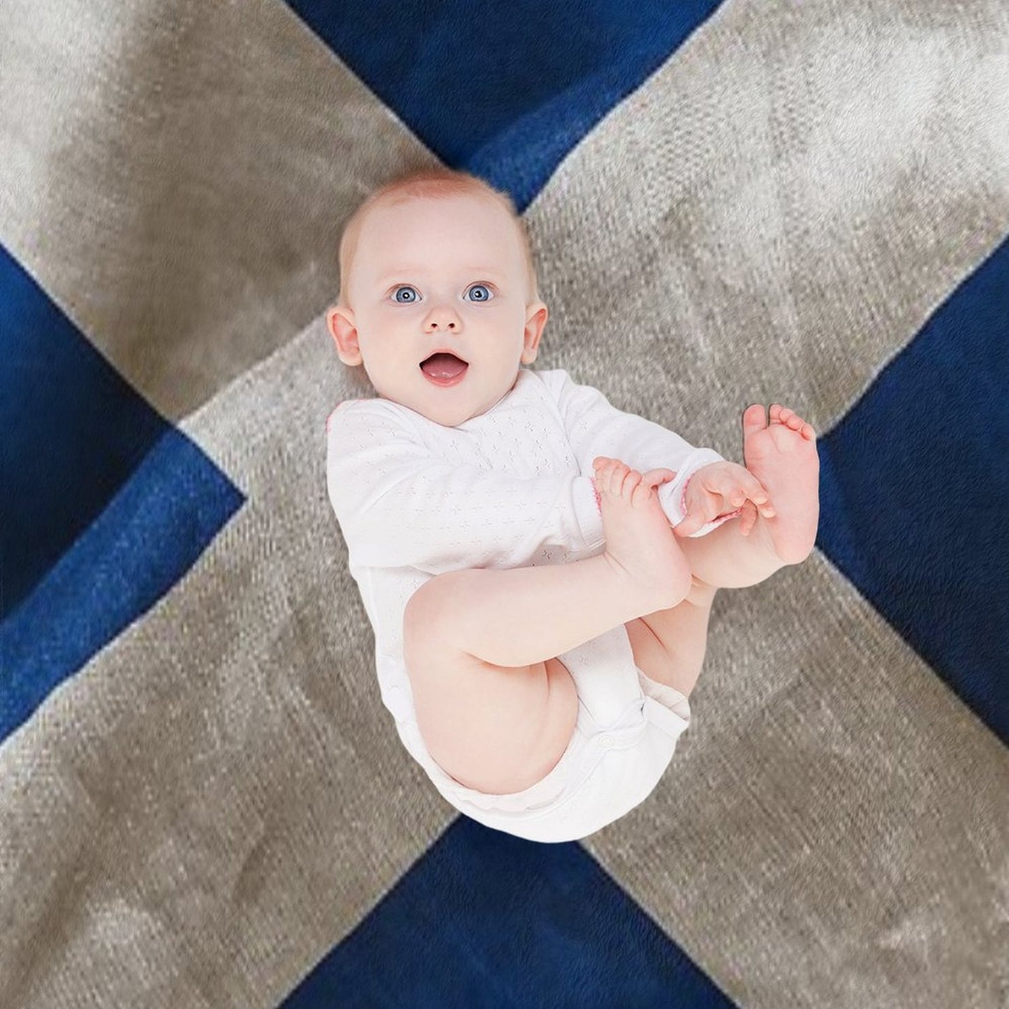 Scottish Flag Throw Blanket