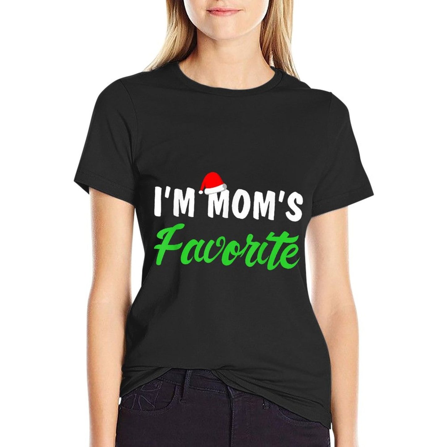 Im Moms Favorite Christmas T-shirt  Easy-care T-Shirt