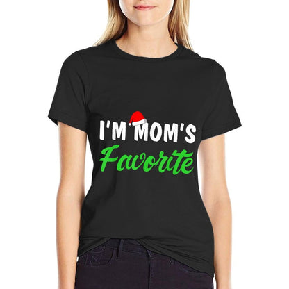Im Moms Favorite Christmas T-shirt  Easy-care T-Shirt