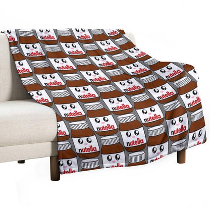 Nutella Throw Blanket