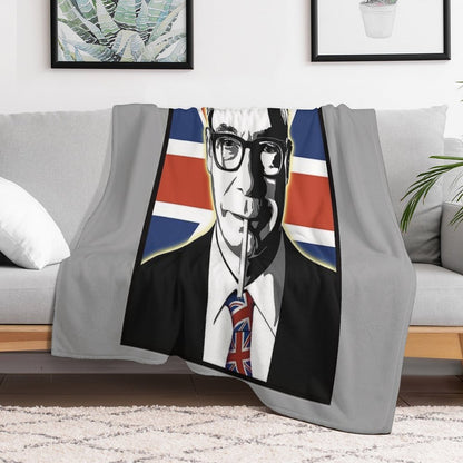 Nigel Farage of Reform UK Throw Blanket