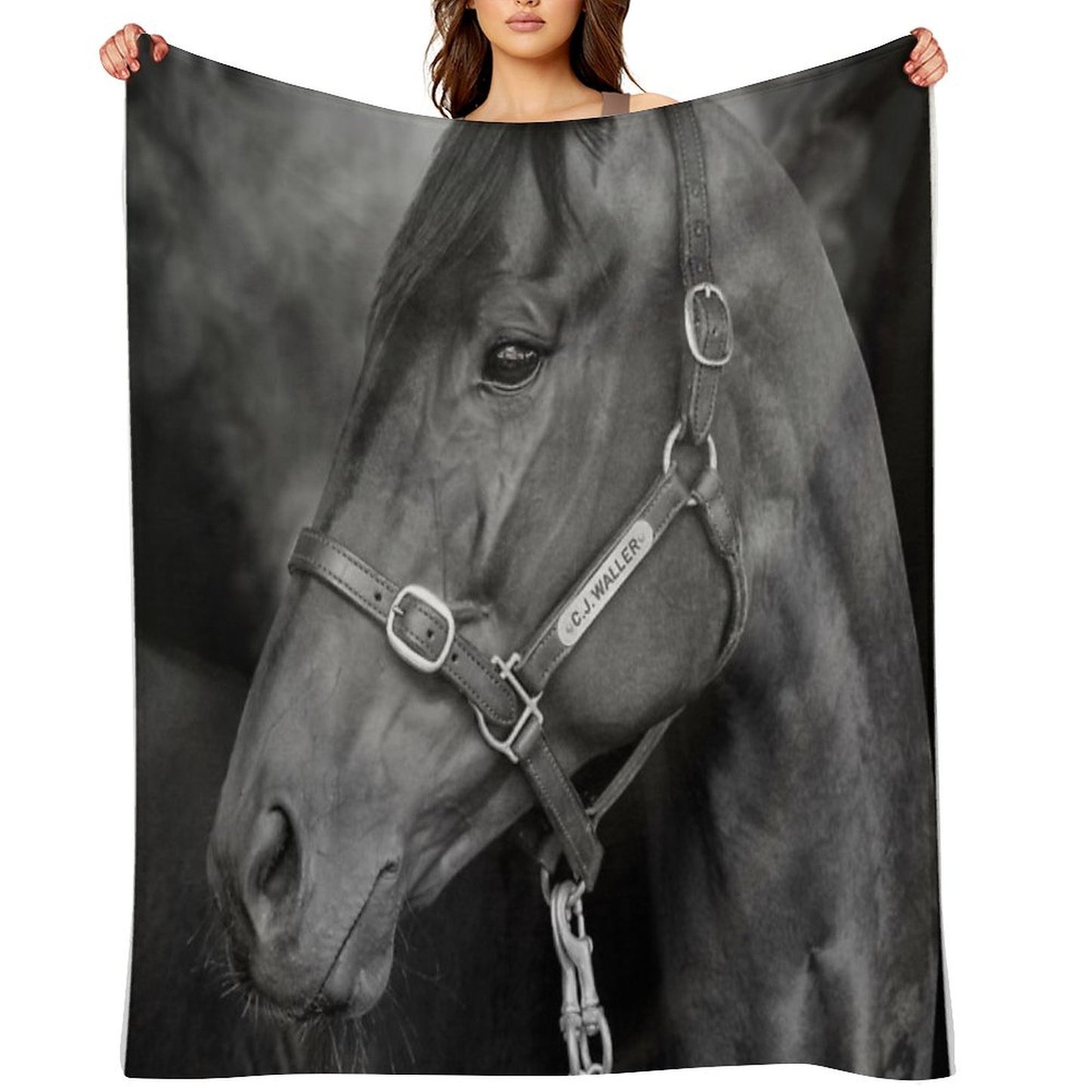 Winx - Farewell to A Champion Throw Blanket