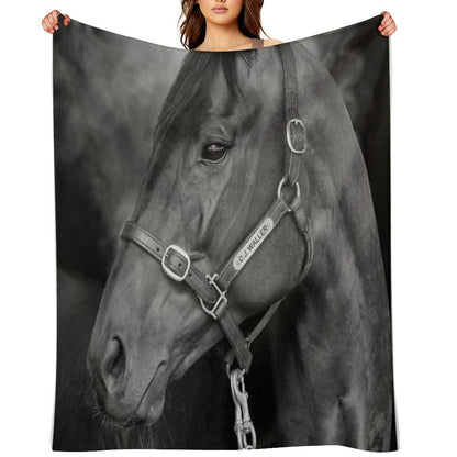 Winx - Farewell to A Champion Throw Blanket