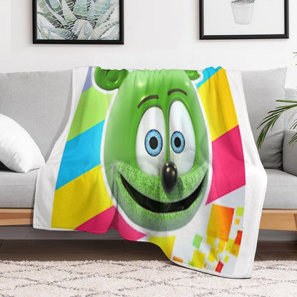 Gummibar (the Gummy Bear) Throw Blanket