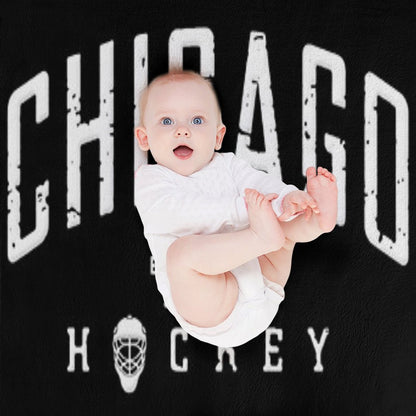 Chicago Blackhawks Hockey Throw Blanket