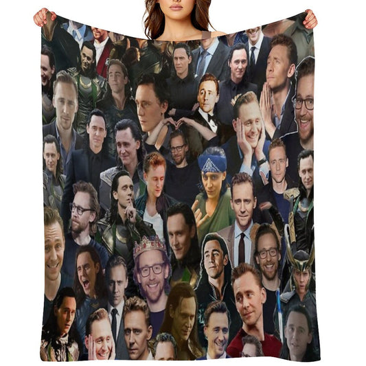 Tom Hiddleston Throw Blanket