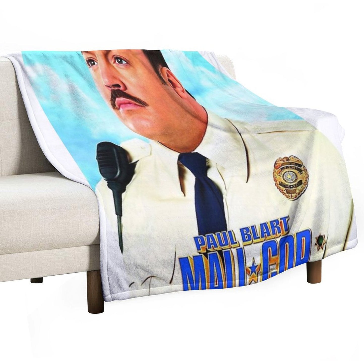 Paul Blart Mall Cop Throw Blanket