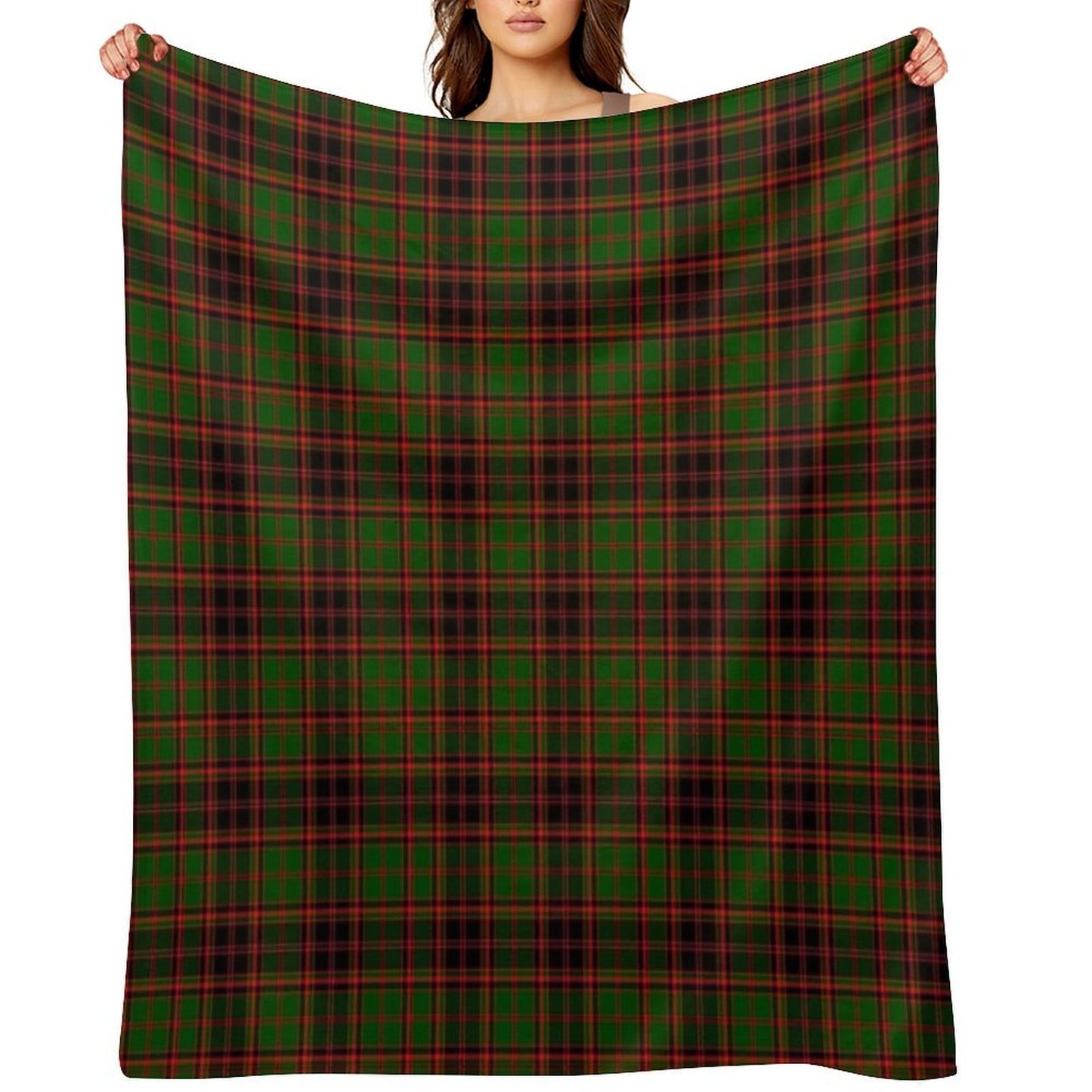 Clan Buchan Tartan Throw Blanket