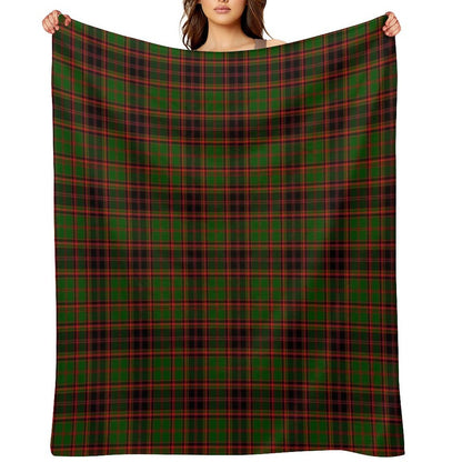 Clan Buchan Tartan Throw Blanket