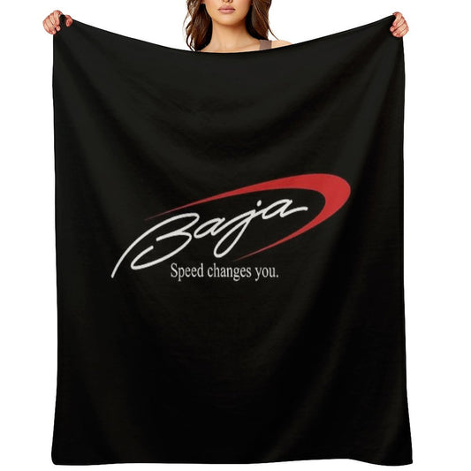 Baja Boats Logo Throw Blanket