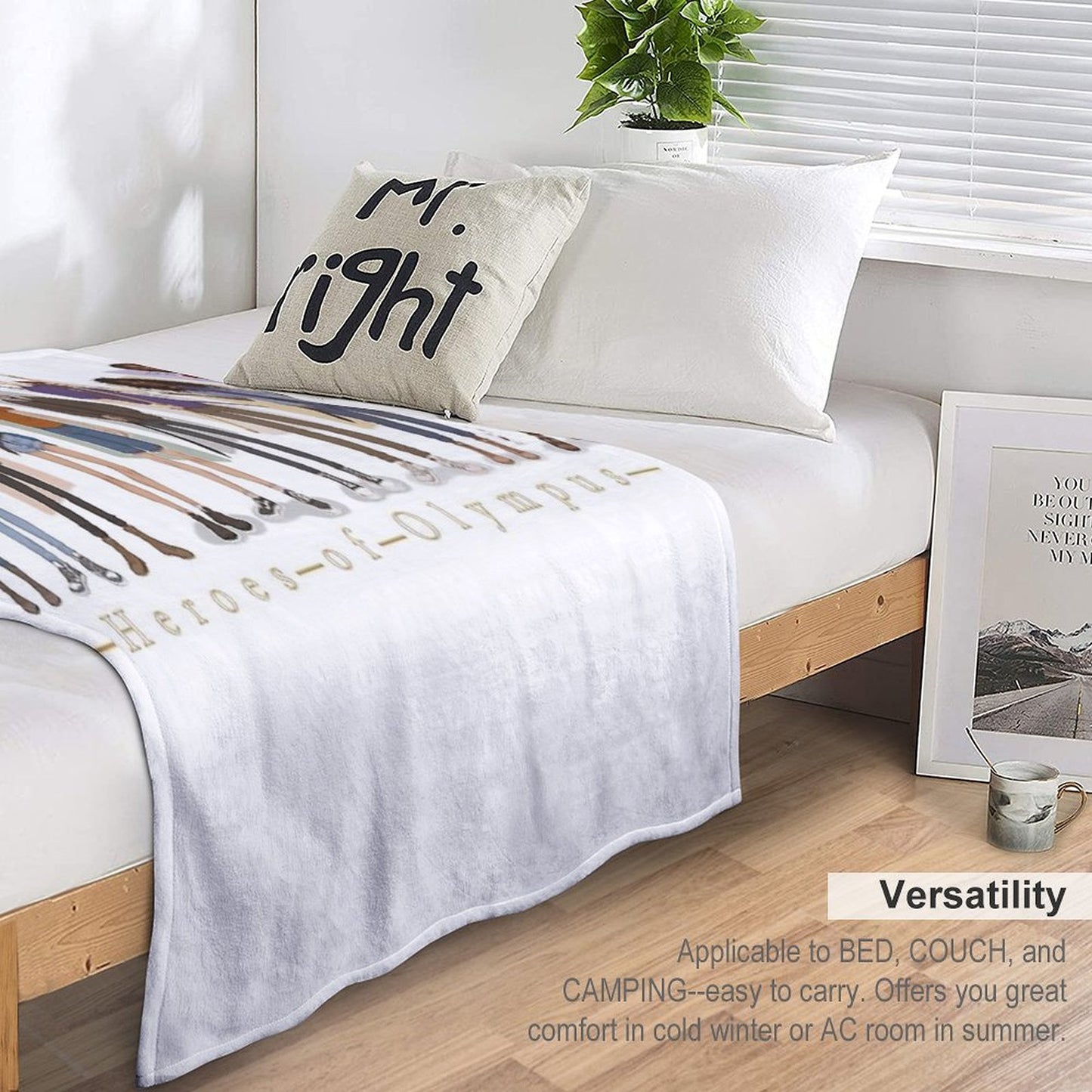 Heroes of Olympus Throw Blanket